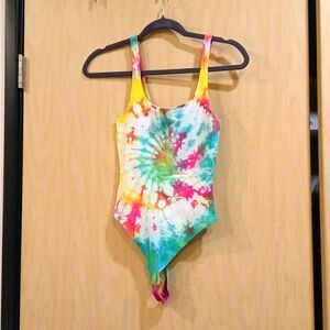 Tie dye onesie
